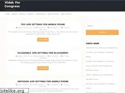 Sites similar to vidakforcongress.com
