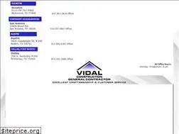Sites similar to vidalconstruction.com