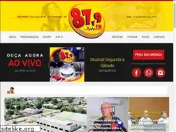 Sites similar to vidanovafm87.com.br