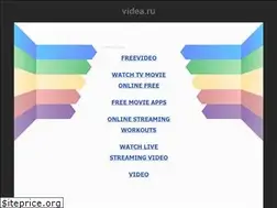 Sites similar to videa.ru