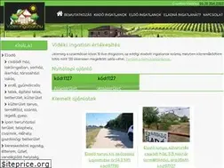 Sites similar to videkiingatlan.hu