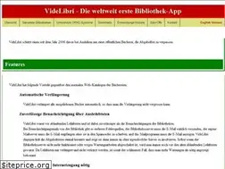 Sites similar to videlibri.de
