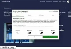Sites similar to videnskab.dk