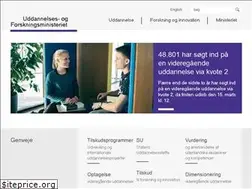 Sites similar to videnskabsministeriet.dk