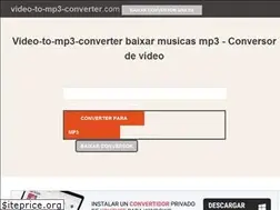 Sites similar to video-to-mp3-converter.com