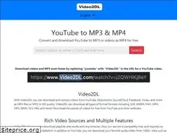 Sites similar to video2dl.com