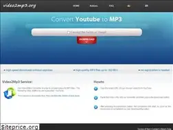 Sites similar to video2mp3.org