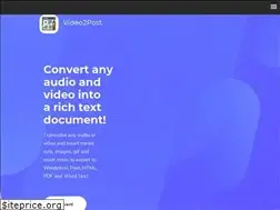 Sites similar to video2post.com