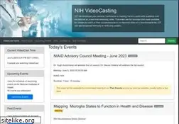 Sites similar to videocast.nih.gov