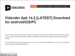 Sites similar to videoder.xyz