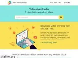 Sites similar to videodownloaderpro.net