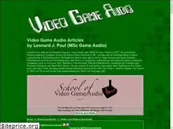 Sites similar to videogameaudio.com