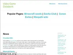 Sites similar to videogamedatabank.com