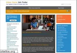 Sites similar to videogamejobfinder.com