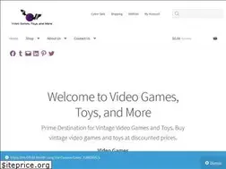 Sites similar to videogamestoysandmore.com