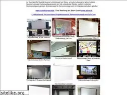 Sites similar to videoleinwand.de