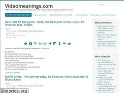 Sites similar to videomeanings.com