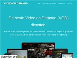 Sites similar to videoondemandvergelijken.nl