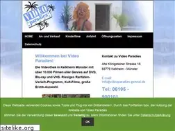 Sites similar to videoparadies-gennat.de