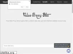 Sites similar to videoproxy.site