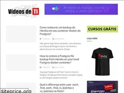 Sites similar to videosdeti.com.br