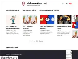 Sites similar to videosektor.net