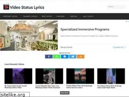 Sites similar to videostatuslyrics.com
