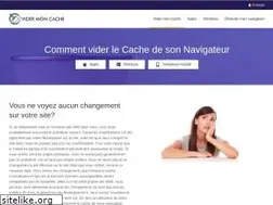 Sites similar to vider-mon-cache.fr