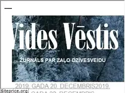 Sites similar to videsvestis.lv