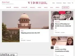 Sites similar to vidhilegalpolicy.in