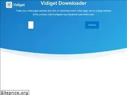 Sites similar to vidiget.com