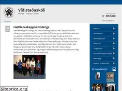 Sites similar to vidistadaskoli.is