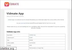 Sites similar to vidmate.tips