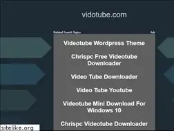 Sites similar to vidotube.com