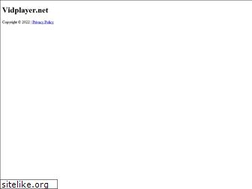 Sites similar to vidplayer.net