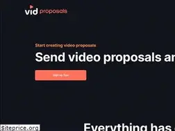 Sites similar to vidproposals.com
