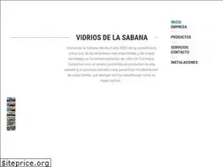 Sites similar to vidriosdelasabana.com
