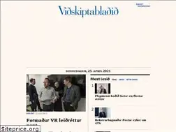 Sites similar to vidskiptabladid.is