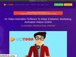 Sites similar to vidtoon.com