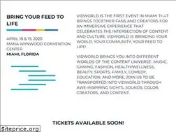 Sites similar to vidworldcon.com
