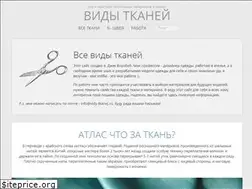 Sites similar to vidy-tkanej.ru