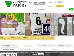 Sites similar to vidzemespapirs.lv