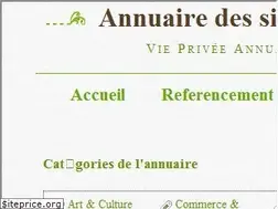 Sites similar to vie-privee.net
