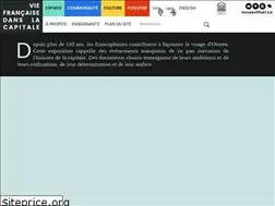 Sites similar to viefrancaisecapitale.ca