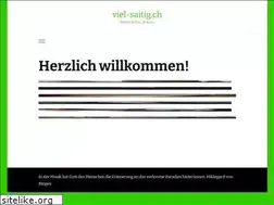 Sites similar to viel-saitig.ch