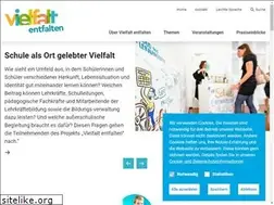 Sites similar to vielfalt-entfalten.de