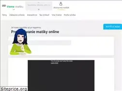 Sites similar to viemematiku.sk