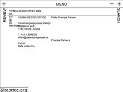 Sites similar to viennadesignweek.com