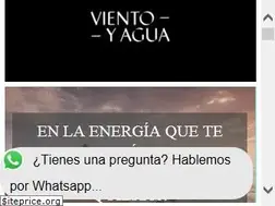 Sites similar to vientoyagua.com