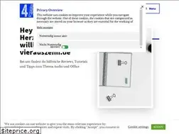 Sites similar to vierauszehn.de
